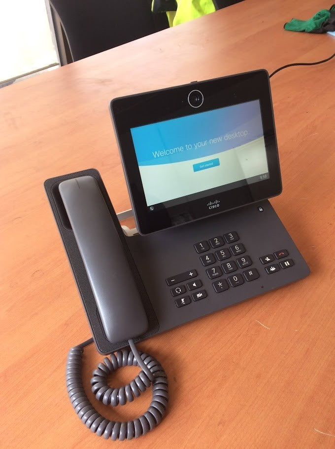 [AU] Cisco DX650 IP Phone CP-DX650-K9 Desktop Phone w/Stand & Handset Reseted