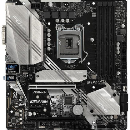 Asrock B365M Pro4 Motherboard mATX LGA 1151 DVI VGA HDMI Intel B365 Au Seller