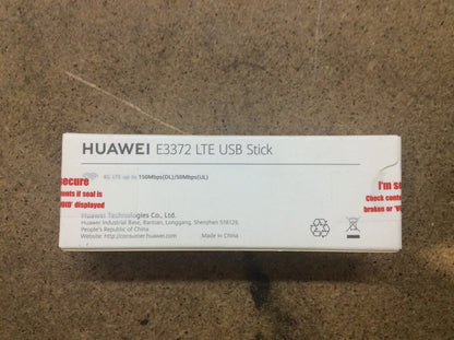Brand New HUAWEI E3372 LTE USB Stick 4G Modem Tested Au Seller Optus only