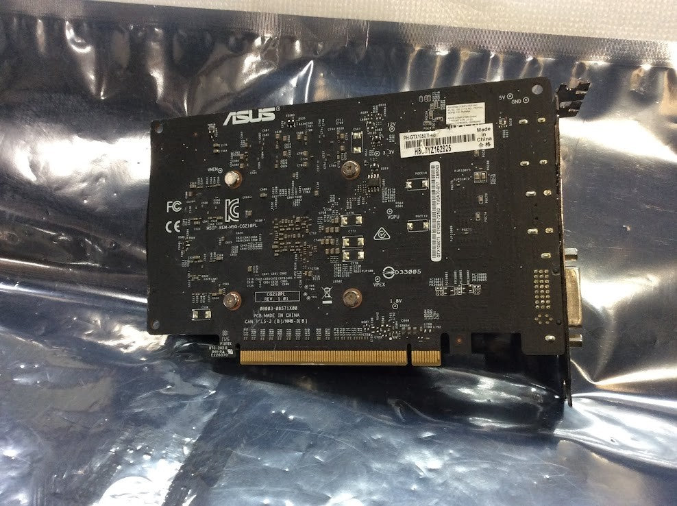ASUS NVIDIA GeForce GTX 1050Ti 4GB Graphics Card PH-GTX1050TI-4G DVI-D HDMI DP