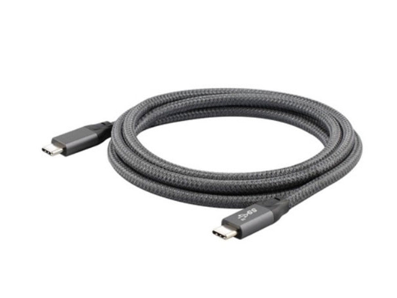 Konix 2M USB 3.2 ( 3.1 GEN 2x2 ) Type-C M/M Cable Gray/Black Au Seller