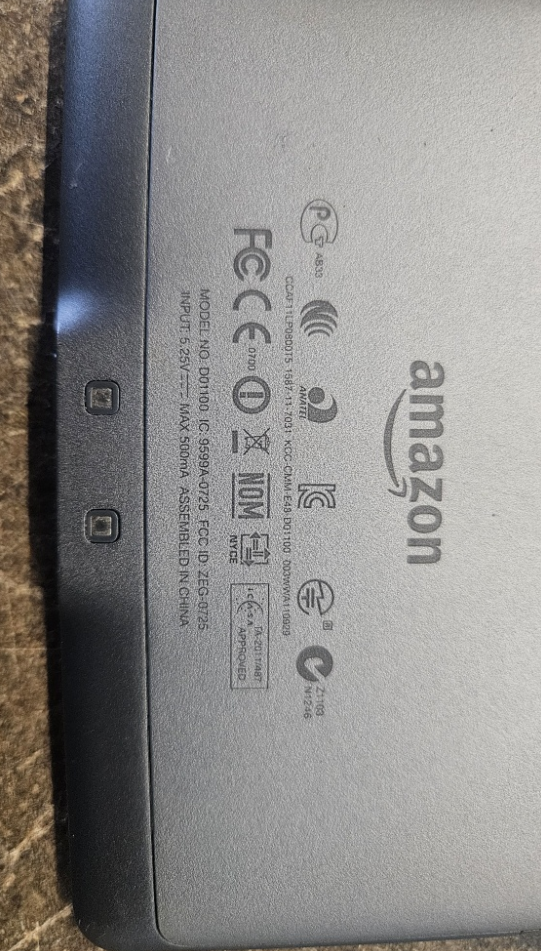 [AU Stock] Amazon Kindle 4th Gen D01100 Wi-Fi 6" e-Book Black Reader A-