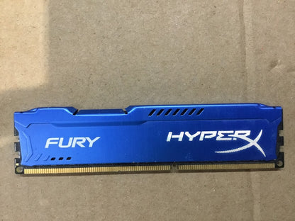 Kingston HyperX Fury HX316C10F/8 8GB DDR3 Blue Desktop Memory Au Stock
