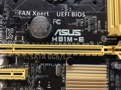 ASUS H81M-E Motherboard microATX DDR3 LGA 1150 VGA DVI Intel H81 [AU Seller]