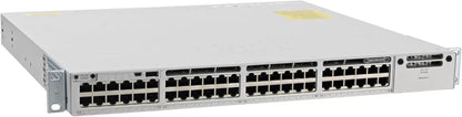 Cisco C9300-48P-E Gigabit PoE+C3850-MN-4-1G Network Essentials Switch+Dual PSU