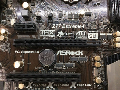 ASRock Z77 Extreme4 Motherboard ATX LGA 1155 VGA HDMI DVI Intel Z77 [AU Stock]