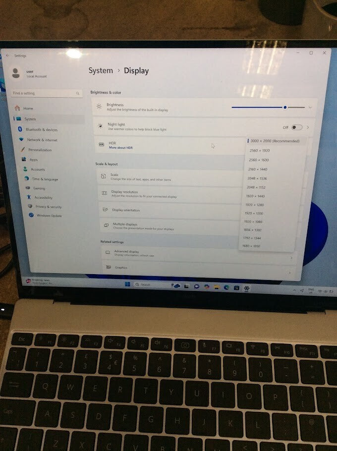 [AU] Huawei MateBook EUL-W19P Laptop 13" i5-10210U 16GB 512GBSSD USB-C WIN11