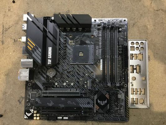 ASUS TUF GAMING B550M-PLUS Motherboard AMD B550 Socket AM4 micro ATX DP HDMI