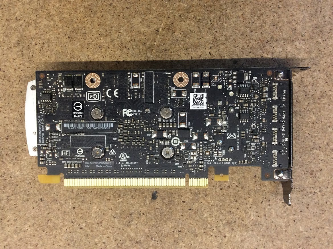 NVIDIA Quadro P620 2 GB GDDR5 Video Card Mini-DisplayPort Tested Au Seller