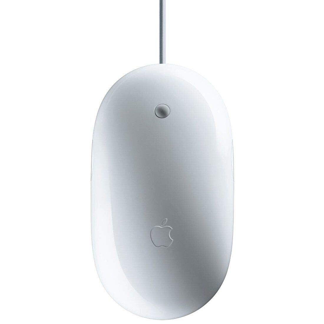 Apple A1152 Wired Mouse USB Laser Mighty Mouse White Au Seller