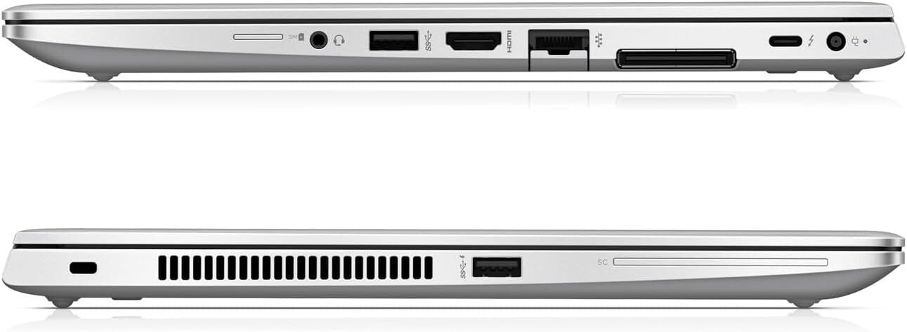 HP EliteBook 840 G6 Laptop 14'' i5-8265U@1.60GHz 8GBRAM 256GBSSD USN3.0 Silver B