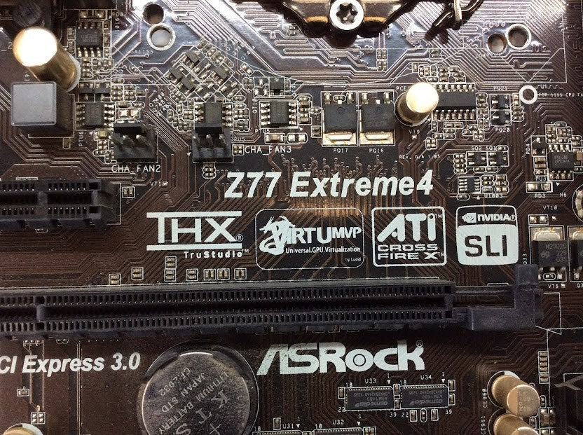 Asrock Z77 Extreme4 Motherboard ATX DDR3 LGA 1155 HDMI VGA DVI Intel Z77 [AU]
