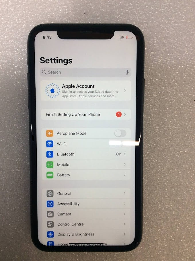 Apple A2221 iPhone 11 Phone 6.1" 64 GB WiFi Bluetooth Touch Black Au Stock A-