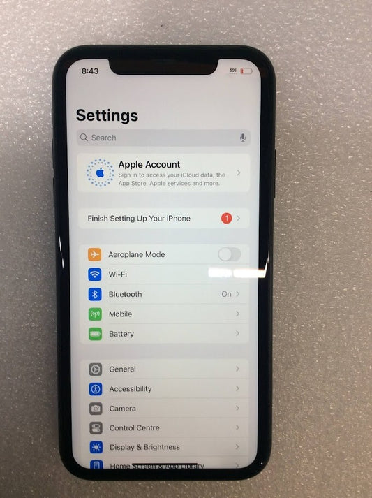 Apple A2221 iPhone 11 Phone 6.1" 64 GB WiFi Bluetooth Touch Black Au Stock A-