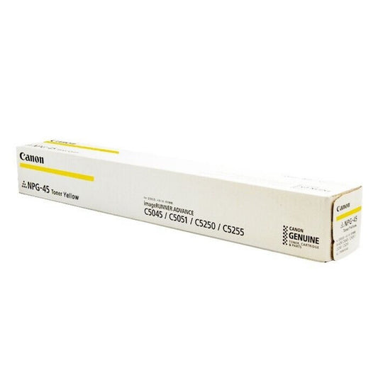 Canon NPG-45 Yellow Toner For Canon imageRUNNER ADVANCE C5045/C5051/C5250/C5255