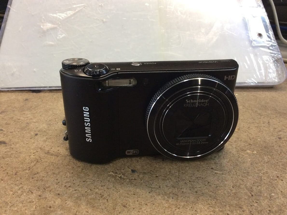 Samsung WB150F Compact Digital Camera Black 18x Optical Zoom Tested Au Seller