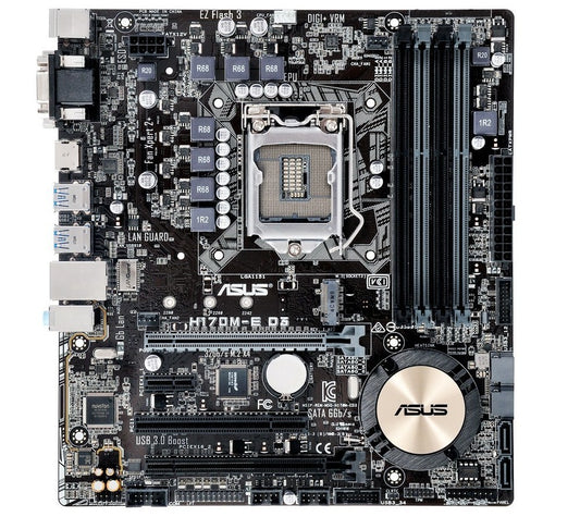 ASUS H170M-E D3 Motherboard microATX DDR3 LGA 1151 HDMI VGA DVI Intel H170 [AU]