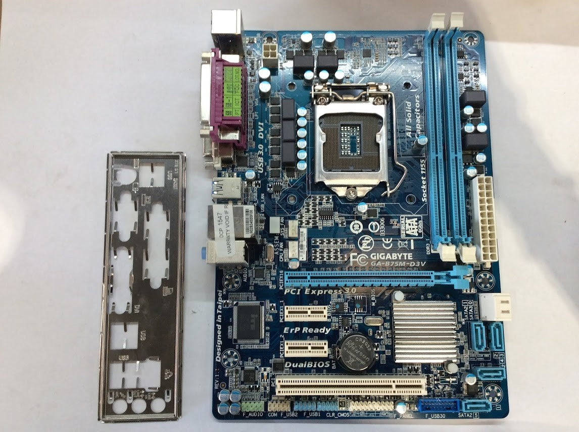 GIGABYTE GA-B75M-D3V Motherboard micro ATX DDR3 LGA 1155 DVI VGA Intel B75 [AU]