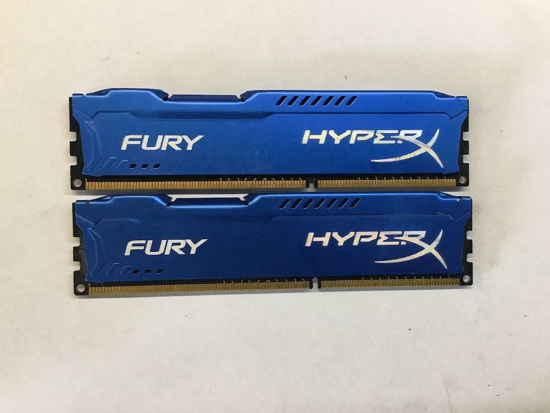 Kingston HyperX Fury 8GB DDR3 HX316C10FK2/8 1600MHz 1.5V Desktop Memory [AU]