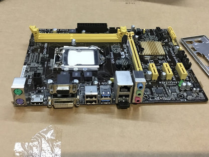 ASUS H81M-PLUS Motherboard micro ATX DDR3 LGA 1150 HDMI DVI VGA Intel H81 Tested