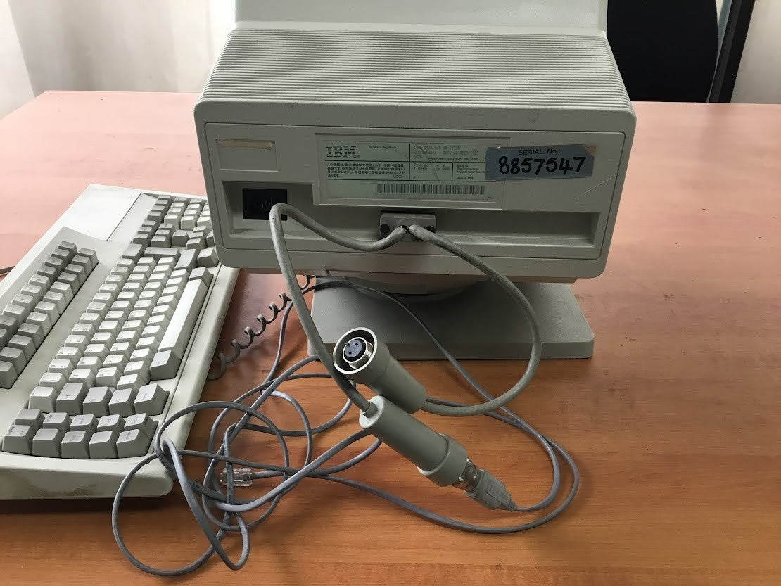 [AU Seller] IBM 3476 InfoWindow Twinax Vintage Computer With Keyboard- Untest A-