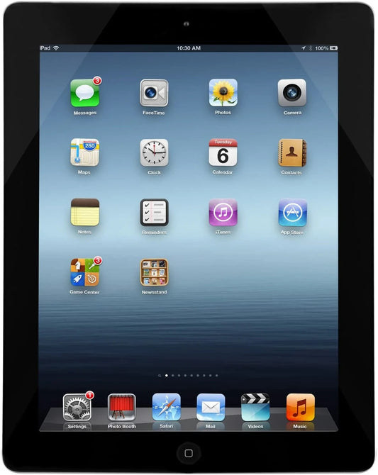 Apple iPad 4th Gen MD523 Tablet 9.7" 32GB Wi-Fi Only Black Lightning Au Stock A+