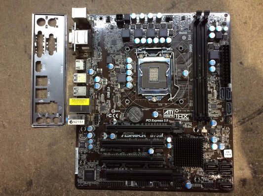 [AU Seller]Asrock B75M Motherboard DDR3 MicroATX LGA 1155 VGA DVI HDMI Intel B75
