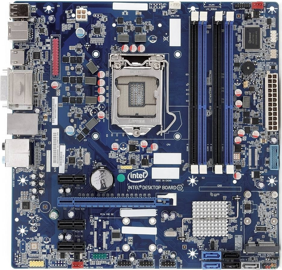 Intel DH77EB Desktop Motherboard MicroATX LGA 1155 HDMI DVI DP Intel H77 [AU]