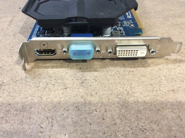 GIGABYTE GV-R7250C-2GI 2GB Graphics Card HDMI VGA DVI Tested Au Seller