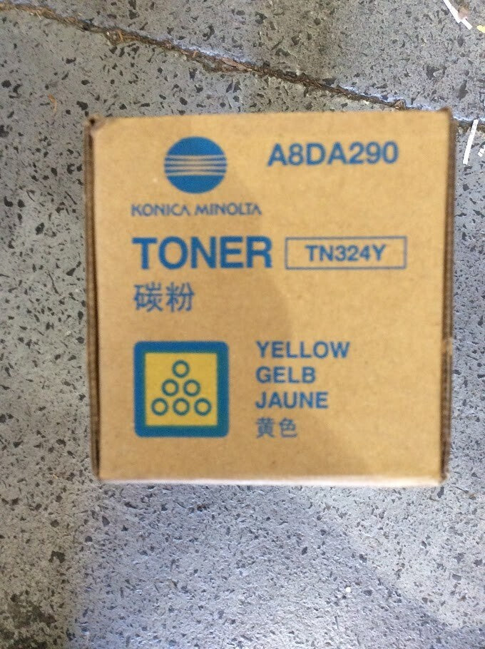 Konica Minolta TN324Y Yellow Toner Cartridge For Konica C258 C308 C368 Au Seller