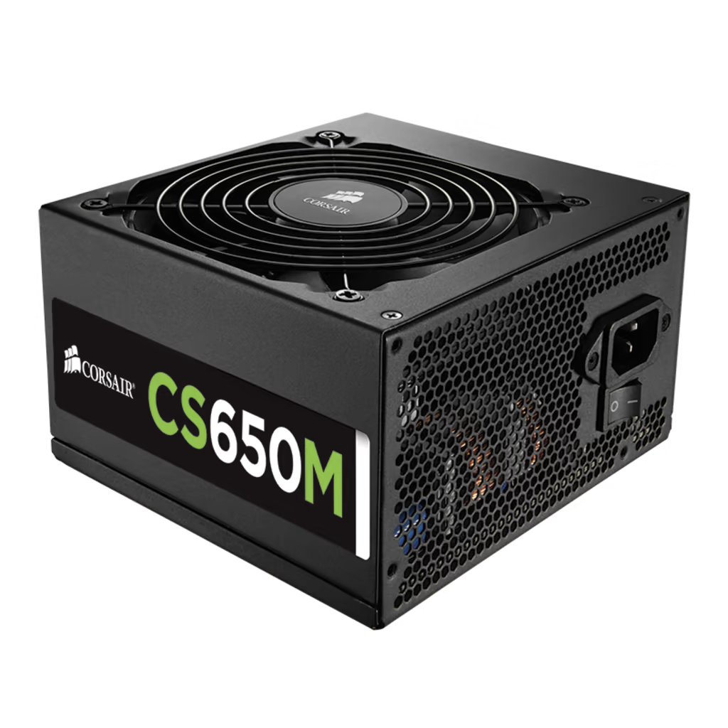 Brand New Modular Series CS650M ATX Power Supply 650W Black Tested Au Seller