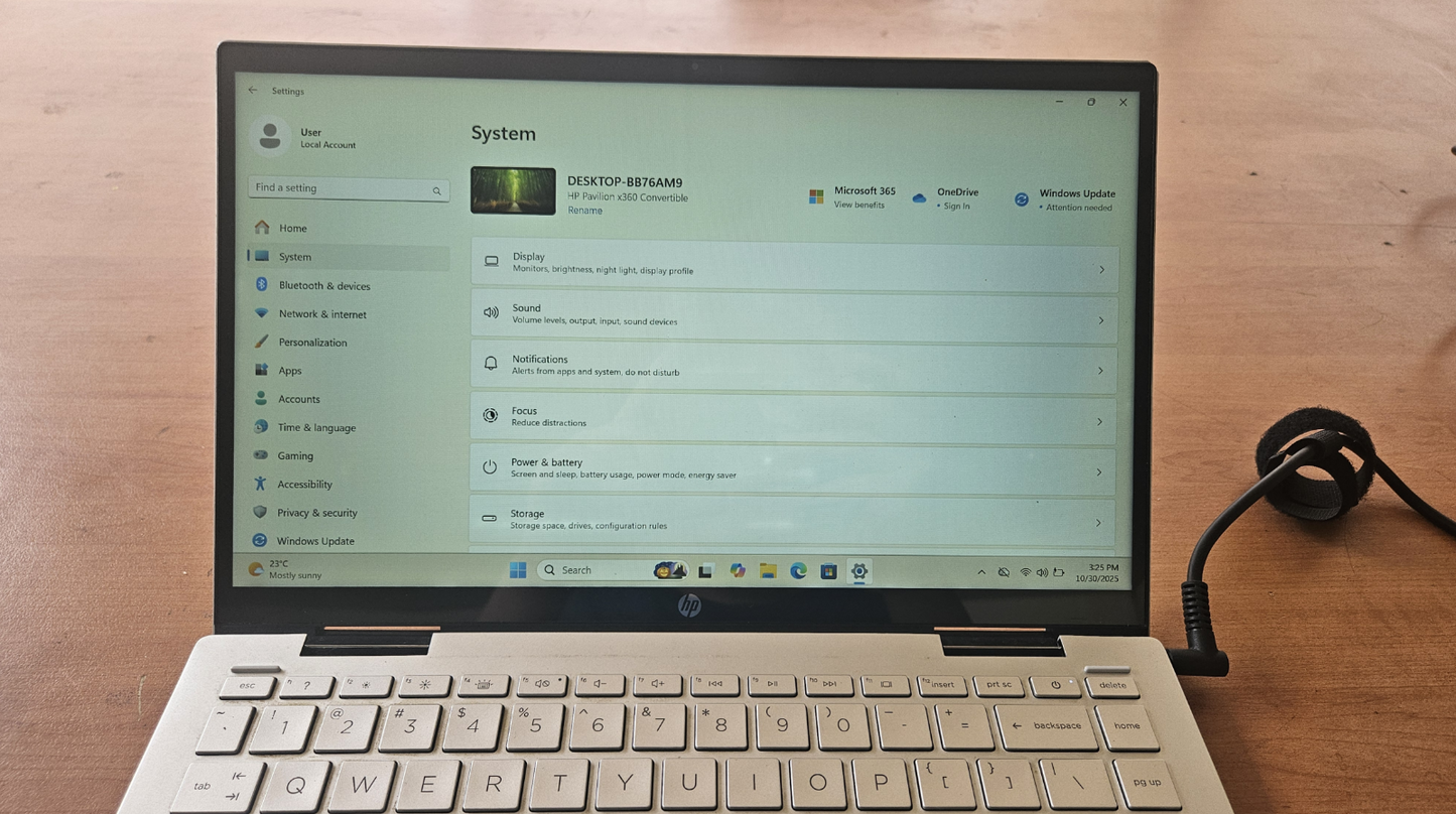 HP Pavilion x360 14-DY0163TU 2-in-1 Laptop 14" i5-1135G7 8GBRAM 256GBSSD Touch B