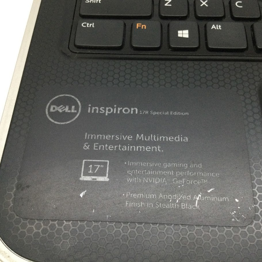 DELL Inspiron 7720 Laptop 17.3" i7-3630 8GBRAM 32GBHDD+1000GBHDD HDMI VGA A-
