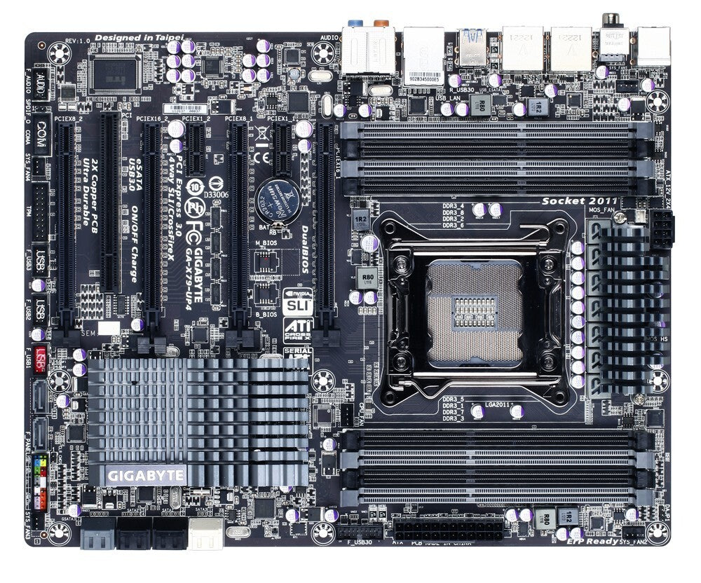 GIGABYTE GA-X79-UP4 Motherboard ATX DDR3 LGA 2011 USB3.0 Intel X79 Au Seller