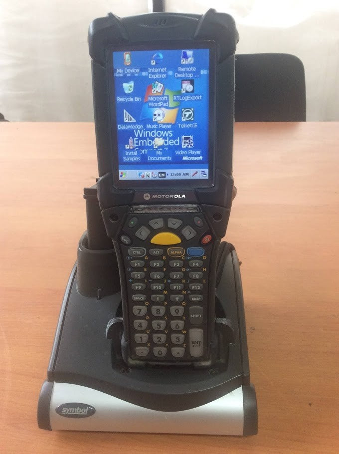Motorola  Symbol MC92N0 Barcode Scanner (Stand+Charger+2xBattery+Data Cable)
