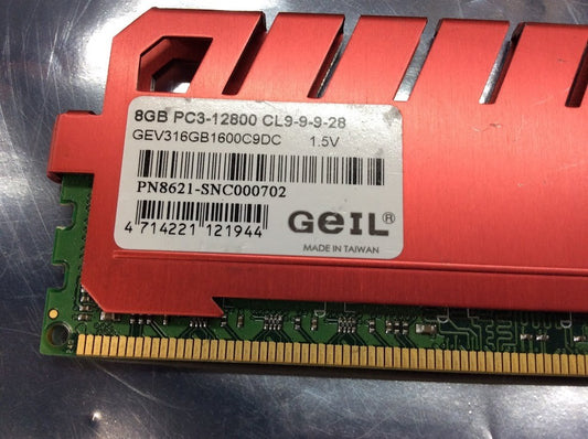 GeIL Evo Veloce GEV316GB1600C9DC PC3-12800 DDR3 Desktop Memory [AU Stock]