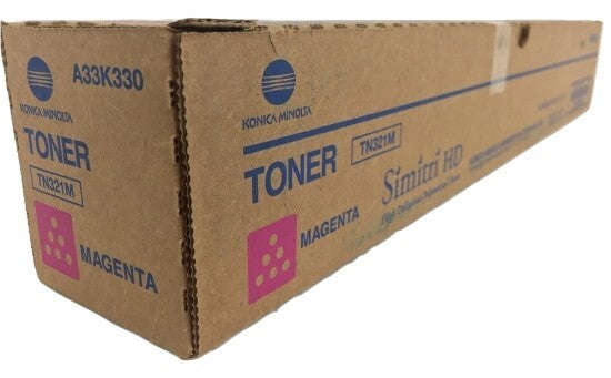 Brand New Konica Minolta TN321M Magenta Toner Cartridge For Konica C224 C284