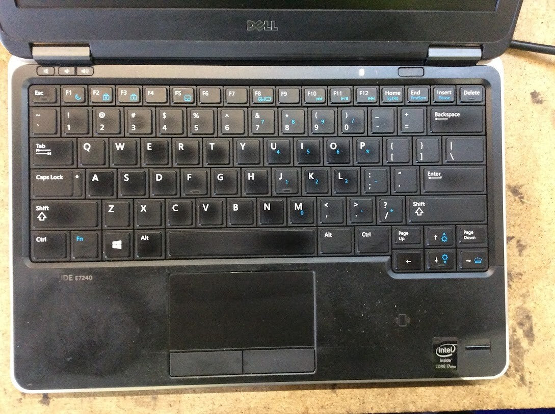 DELL Latitude E7240 Laptop 12.5" i7-4600U 16GB RAM 256GB SSD HDMI Mini-DP A-