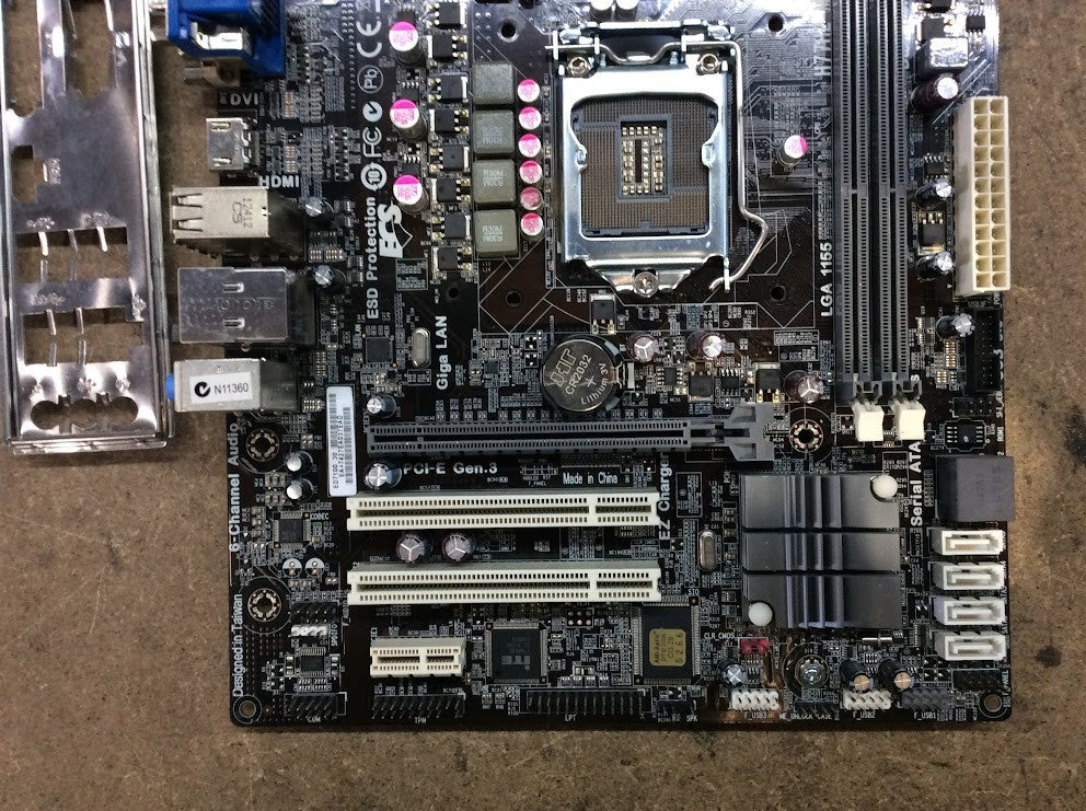 [AU] ECS H77H2-M3 Motherboard DDR3 MicroATX LGA 1155 HDMI DVI VGA Intel H77