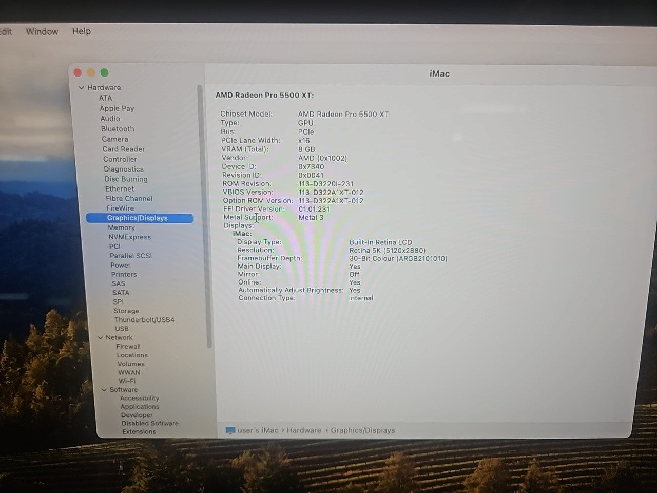 Apple iMac A2115 AIO 27" i7-10700K@3.80GHz 72GBRAM 500GBSSD Silver EMC3442 A-