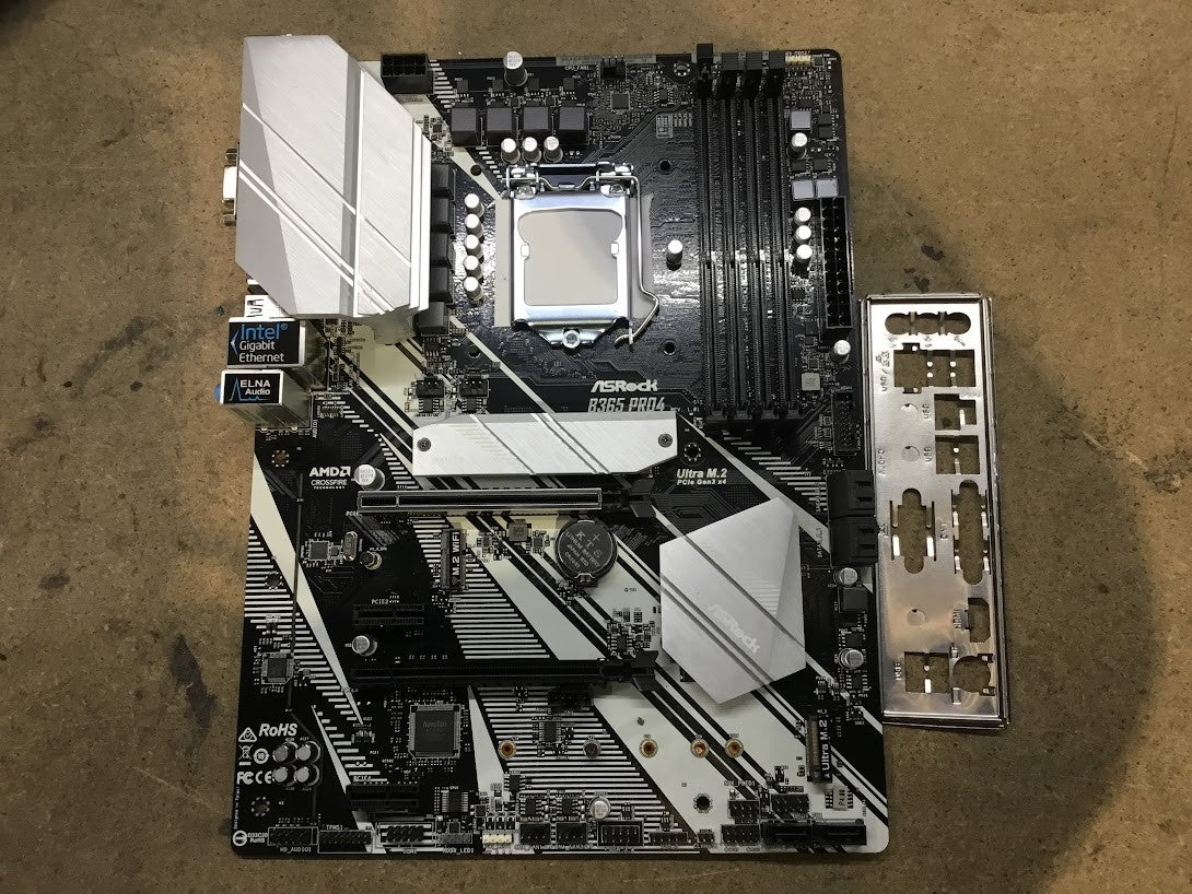 Asrock B365M Pro4 Motherboard mATX LGA 1151 DVI VGA HDMI Intel B365 Au Seller