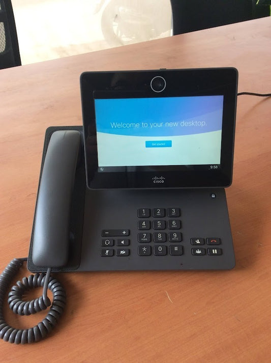 [AU] Cisco DX650 IP Phone CP-DX650-K9 Desktop Phone w/Stand & Handset Reseted