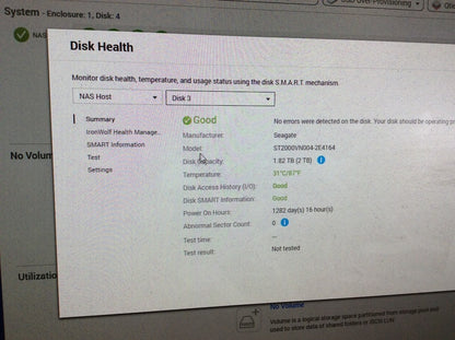 QNAP TS-453A INTEL N3160 4GB/2TBx4 Hard Disk Drive Raid0 7.24T+15V/5A Charger