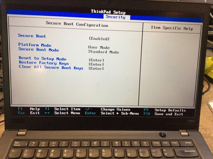 Lenovo ThinkPad T480s Laptop 14" i7-8650U 8GBRAM 256GBSSD HDMI USB-C Win11 A-