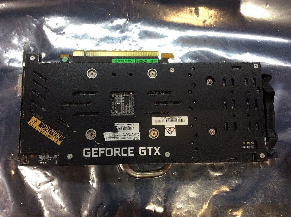 GALAX GeForce GTX 1060 EX OC 6GB GDDR5 192Bit Graphics Card DVI-I DVI-D HDMI DP