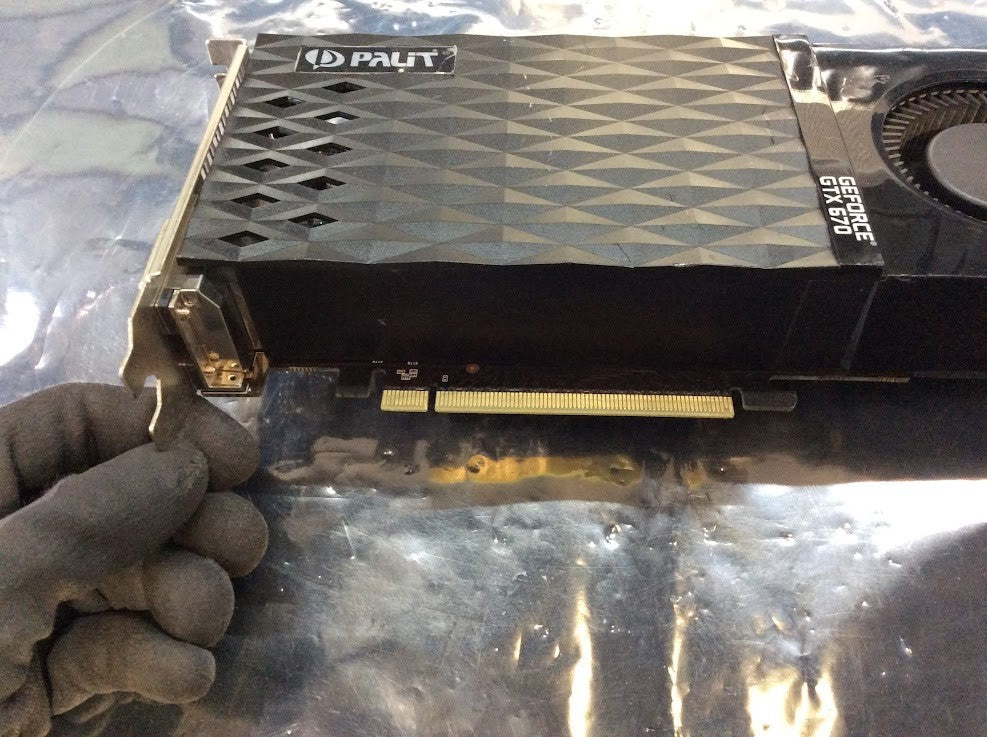 Palit GeForce GTX 670 Graphics Card 2GB GDDR5 DVI-I DVI-D HDMI DP [AU Seller]