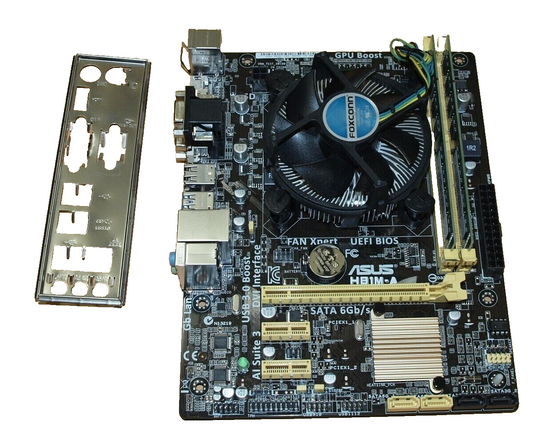 ASUS H81M-A Motherboard mATX DDR3 LGA 1150 VGA HDMI USB3.0 Intel H81 Au Seller