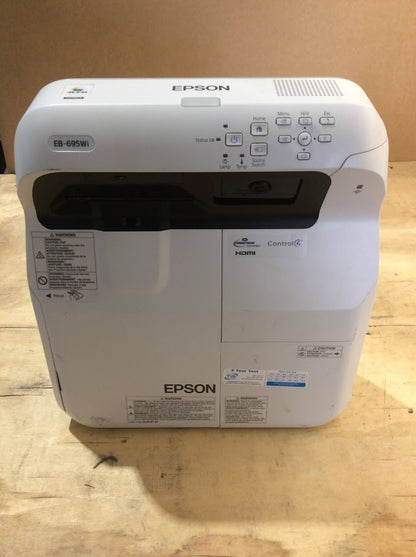 Epson EB-695Wi Ultra Short Throw Projector - Lamp Hours 4814h White [AU Seller]
