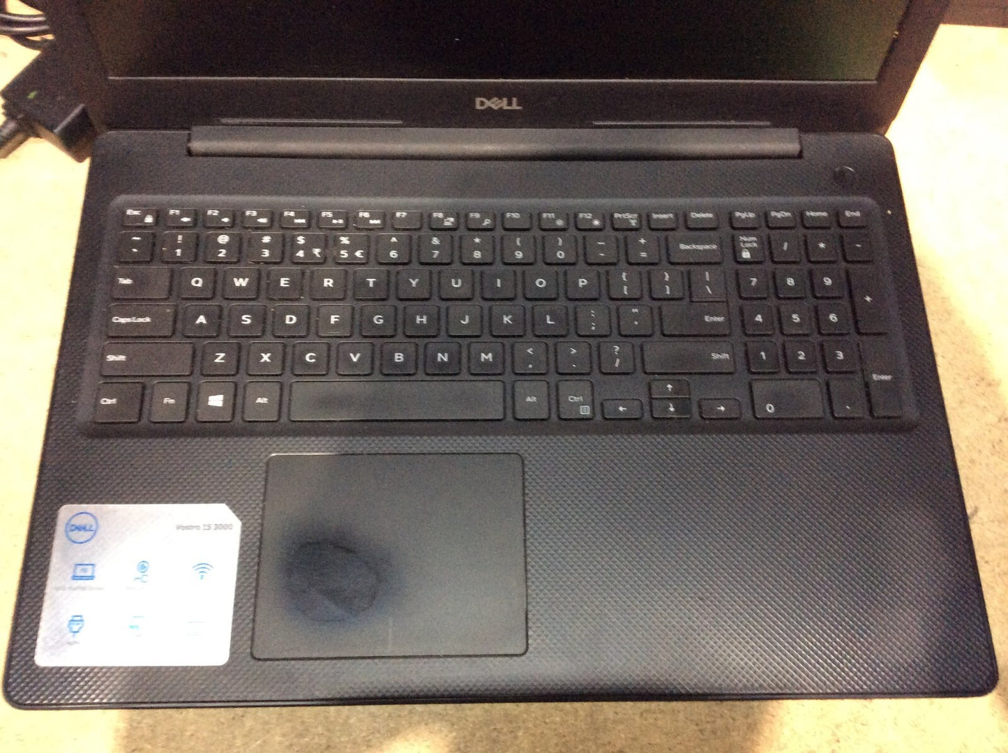 DELL Vostro 3591 P75F Laptop 15.6'' i5-1035G1@1.0GHz 4GBRAM 1TBHDD HDMI Black A-