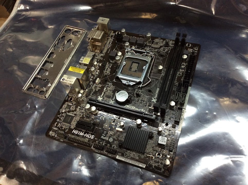 Asrock H81M-HDS Motherboard microATX LGA 1150 DVI VGA HDMI Intel H81 [AU Seller]